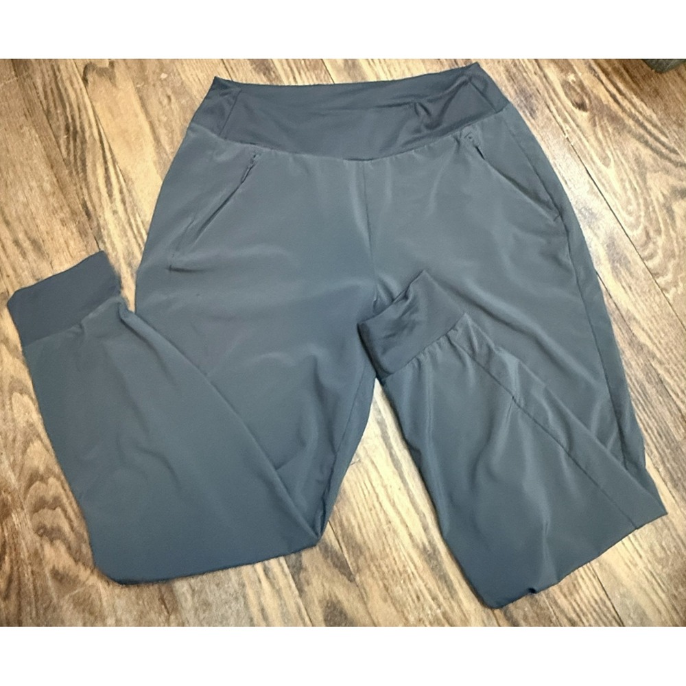 Athleta Women's High-Rise Lightweight Athletic Joggers-Charcoal Gray-Size S